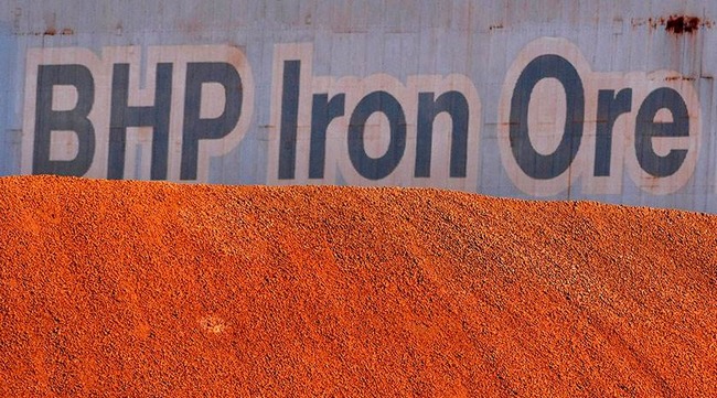 必和必拓第二季度鐵礦產(chǎn)量上漲3% 符合預(yù)期